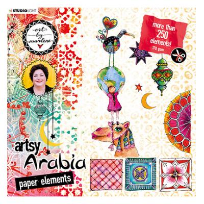 StudioLight Artsy Arabia By Marlene Die Cut Block - Nr. 02